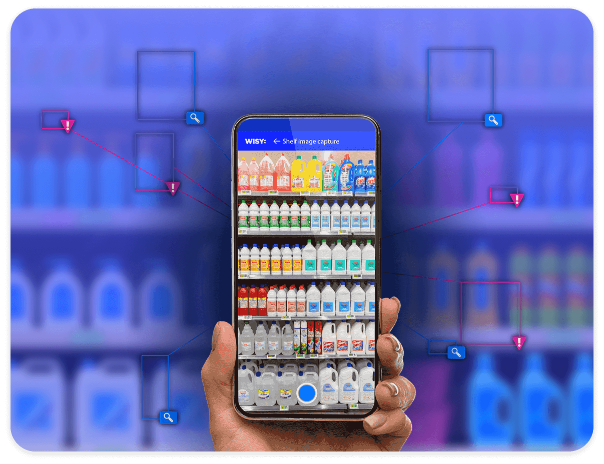 AI and stocked shelves