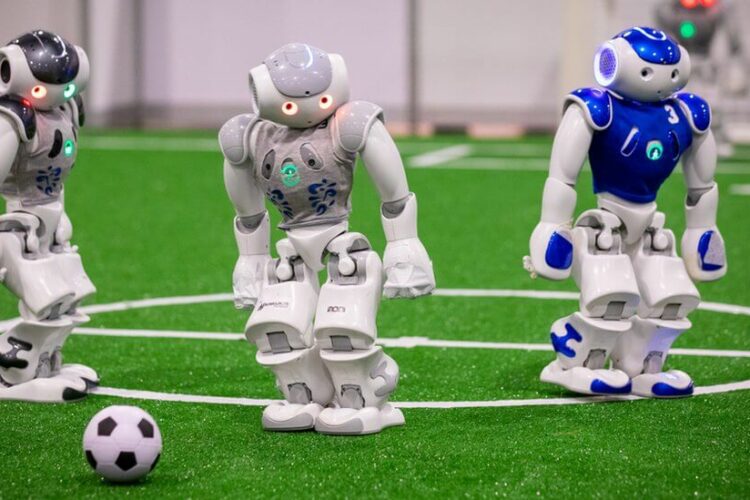 robot football players