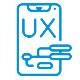 Mobile application design and UXUI